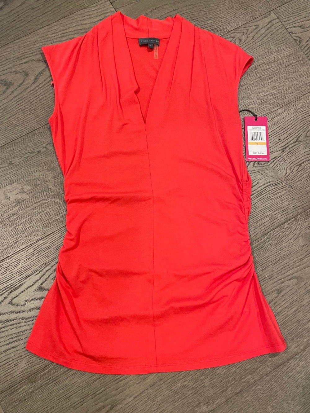 Vince Camuto Coral Top Size Small